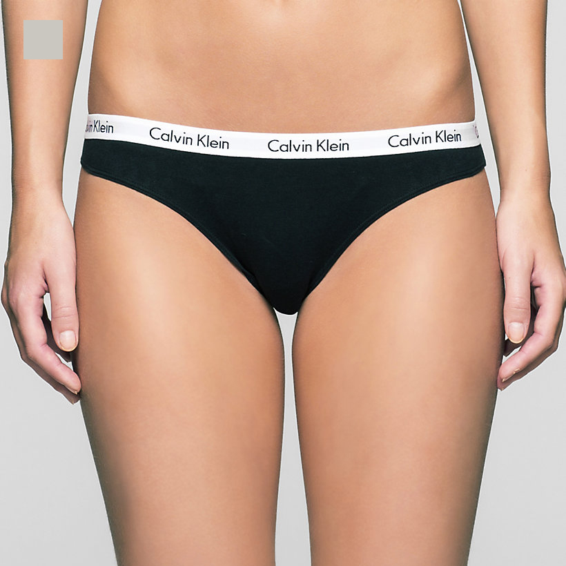 Calvin Klein Brasilianska trosor för kvinnor med stretch, Grå ljung, M :  : Mode